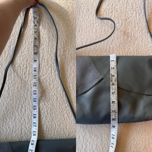 NWT Vintage Genuine Leather Shoulder Bag - Picture 12 of 16